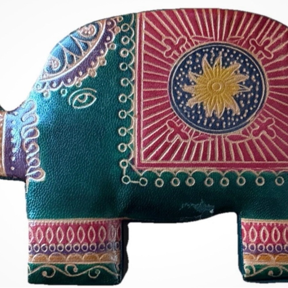 Colorful Elephant Shaped Decorative piggy bank